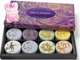 Shower Steamers Aromatherapy Birthday Gifts for Women - SWCANDY 8 Pcs Mothers Day Gifts for Mom Grandma Wife Her Men Teen Adults Bath Bombs Self Care with Natural Essential Oils Relaxation Home SPA
